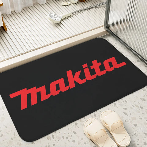 Navak Teppich Badezimmer Fußmatte Rutschfest T-Makitas Eingangstür Fußmatte Rutschfester Balkon Schlafzimmer Teppich Küche Flur Korridor Teppich