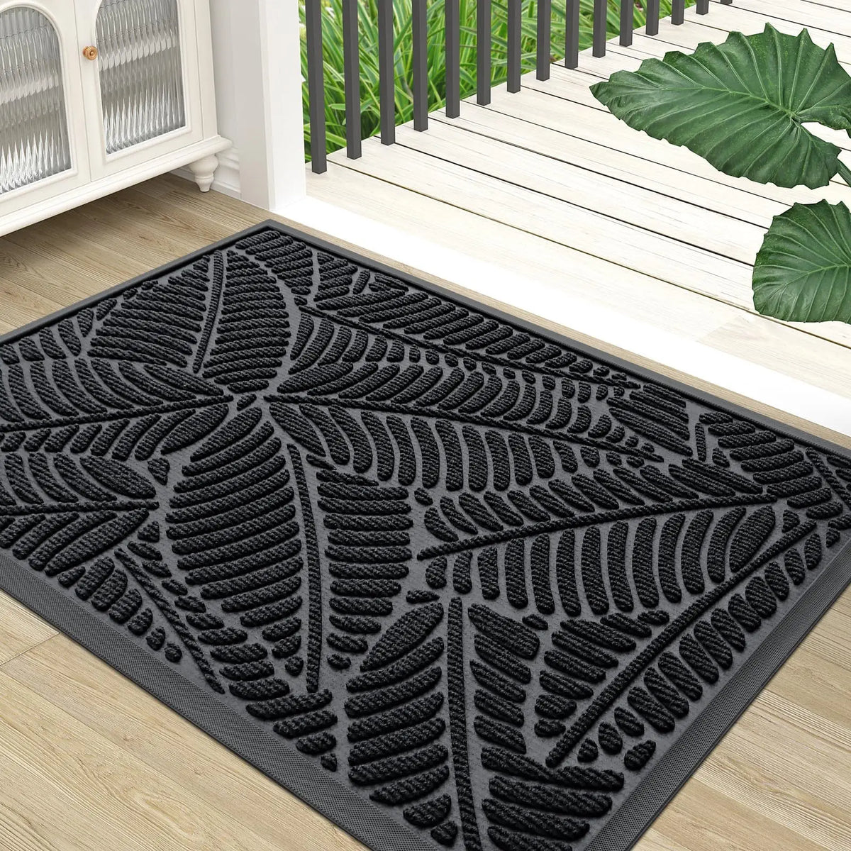 Navak Carpet Olanly Fußmatten Indoor Outdoor Schmutzfänger Rutschfeste Eingangsmatte Waschbare Matten Für Eingangsbereich Haustür Garten Fußmatten Teppiche