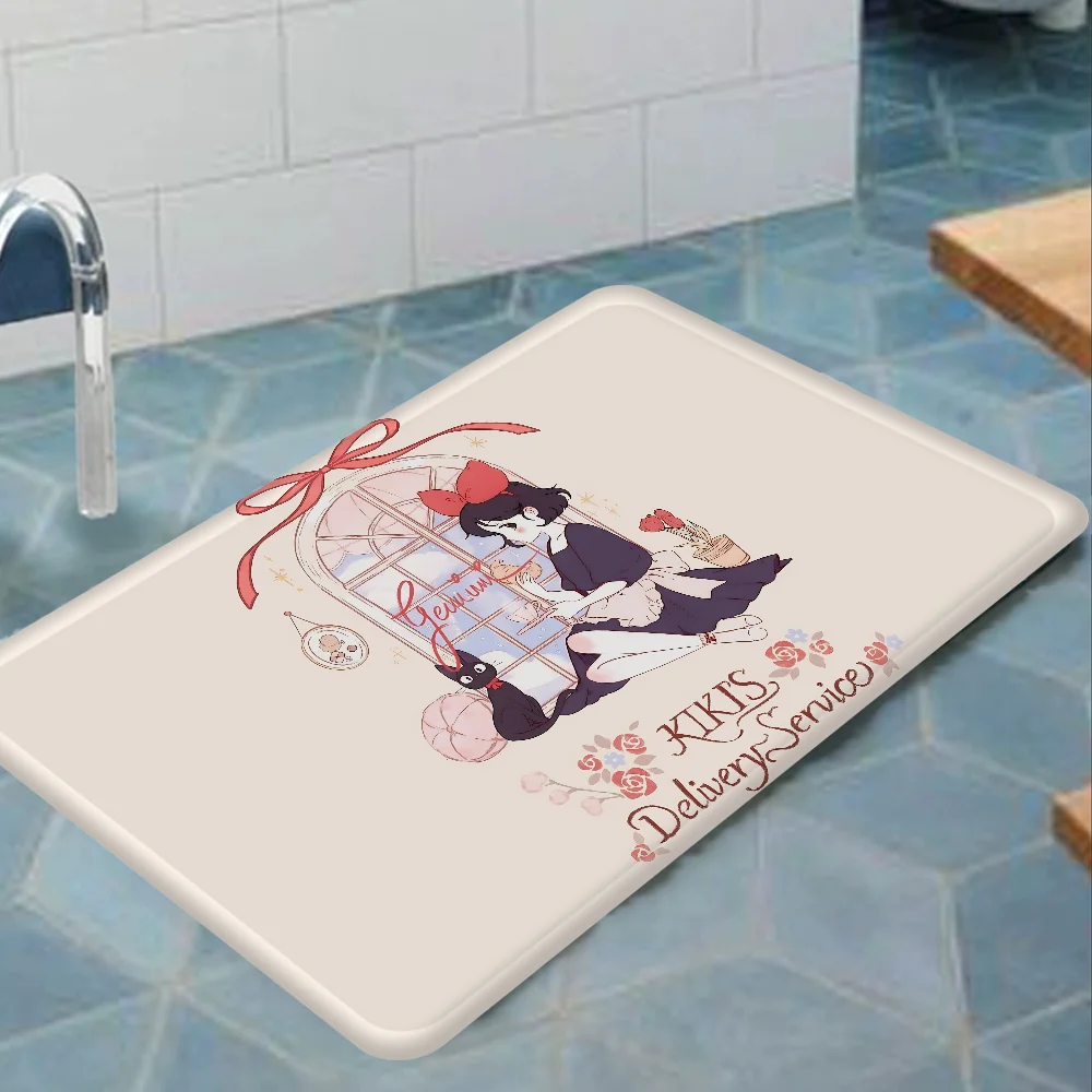 Navak Carpet KiKi Jiji Cat Room Mats Nordic Style Home Doormat Bathroom-Toilet Mats Bedroom Hotel Decor Mat