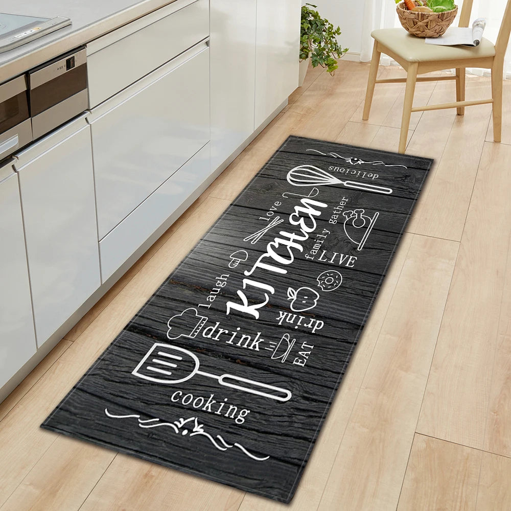 Navak Teppich Küchenmatte Eingangsbereich Fußmatte Zuhause Wohnzimmer Flur Dekoration Teppich Haus Balkon Bad Tür Schlafzimmer Boden Rutschfester Fußteppich