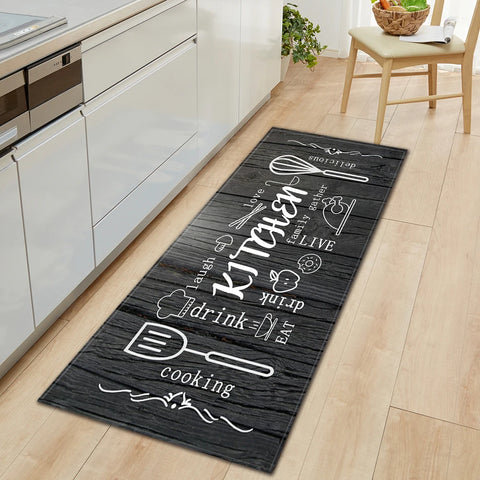 Navak Teppich Küchenmatte Eingangsbereich Fußmatte Zuhause Wohnzimmer Flur Dekoration Teppich Haus Balkon Bad Tür Schlafzimmer Boden Rutschfester Fußteppich