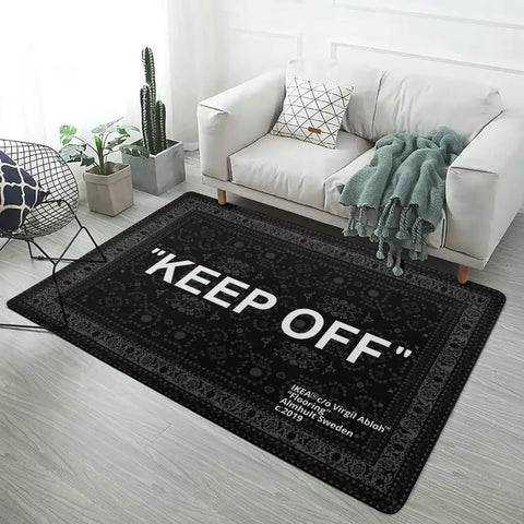 Navak Carpet Keep Off Area Rugs 3D-gedruckter großer Teppich für Zuhause, Wohnzimmer, Schlafzimmer, Dekor, Bodenmatte, rutschfester Boden, Polyester-Teppich