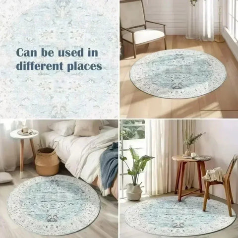 Navak Teppich, 3D-Dinosaurier-Druck, runde Teppiche für den Schlafzimmerbereich, Fußmatten für Kinderzimmer, Badematte, Teppich, Wohnzimmer, Heimdekoration für Geschenke