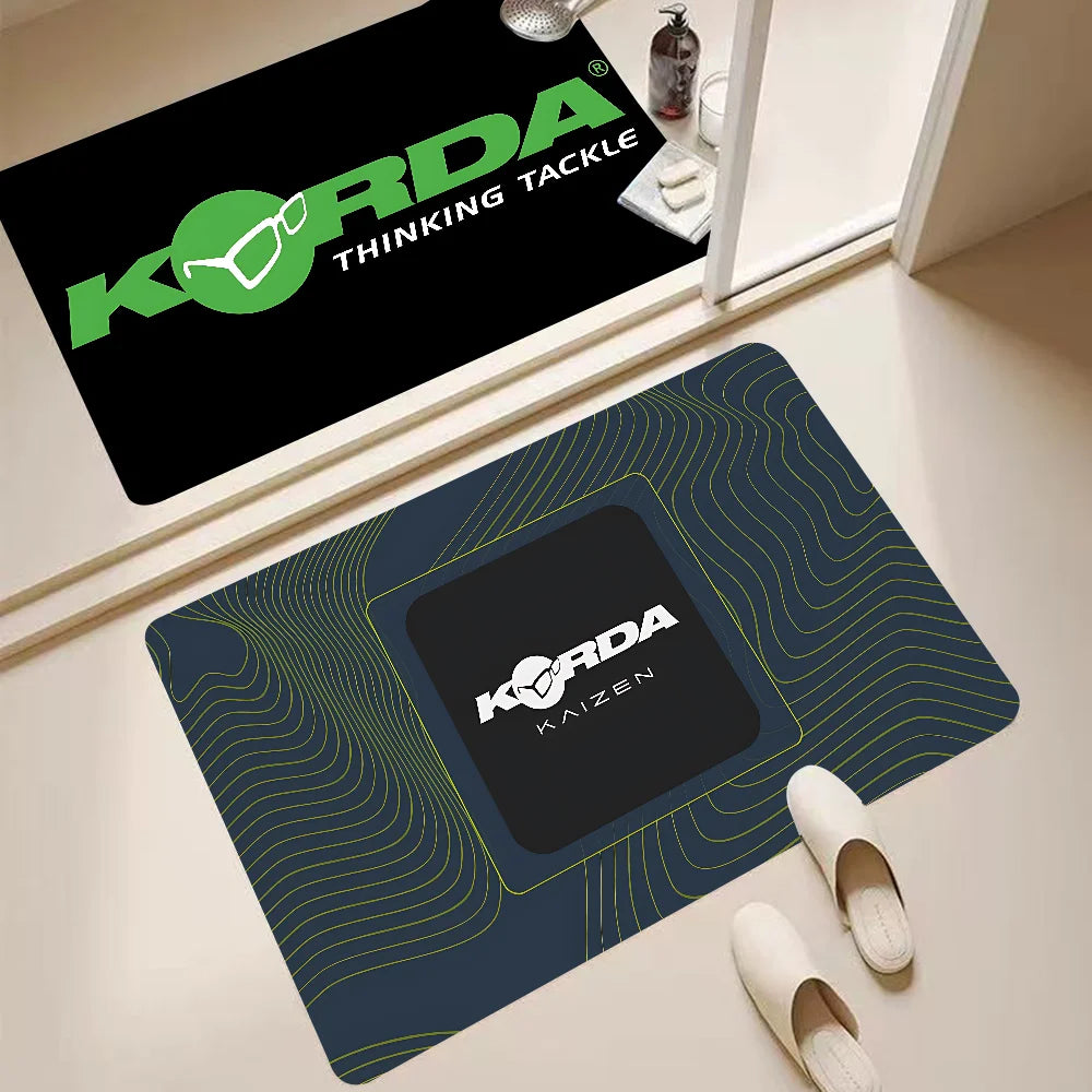 Navak Carpet K-Korda Angellogo Bodenmatte Kinderzimmer Schlafzimmer Dekoration Balkon Anti-Rutsch-Fußmatte Wohnzimmer Willkommensteppich