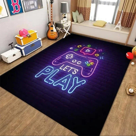 Navak Carpet Exclusive Picks Spielgriff Spielthema Leichte Schlafzimmerteppiche Wohnzimmer Küche Badezimmer Waschbare Matte Teppich Wohnkultur