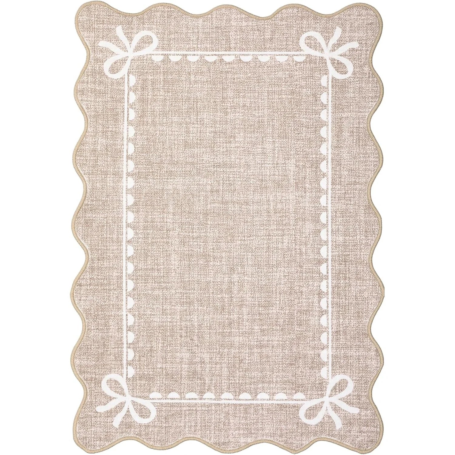 Navak Teppich, rosa Teppich für Wohnzimmer, Schlafzimmer, Nachttisch-Fußmatten, lange Streifen, weicher Plüschteppich, maschinenwaschbar, faltbar, große Fläche, Matte 거실카페트