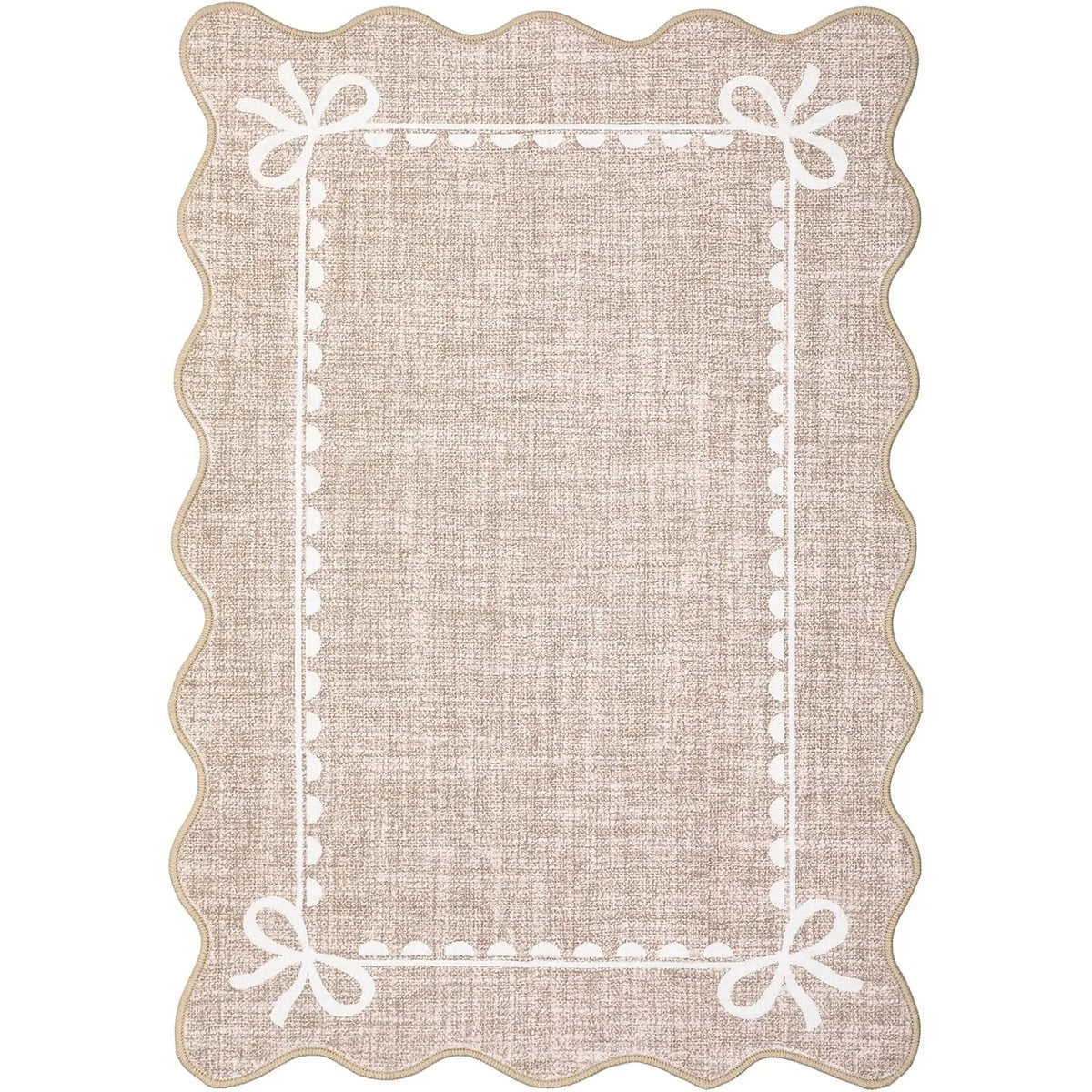 Navak Teppich, rosa Teppich für Wohnzimmer, Schlafzimmer, Nachttisch-Fußmatten, lange Streifen, weicher Plüschteppich, maschinenwaschbar, faltbar, große Fläche, Matte 거실카페트