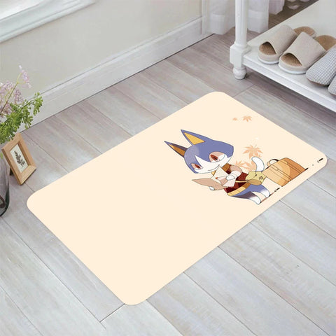 Navak Teppich Animal C-Crossing Game Bodenmatte Home Teppich Eingang des Hauses Zimmer Teppiche Teppiche Balkon Küche Teppich Fuß Fußmatte Türmatten Bad