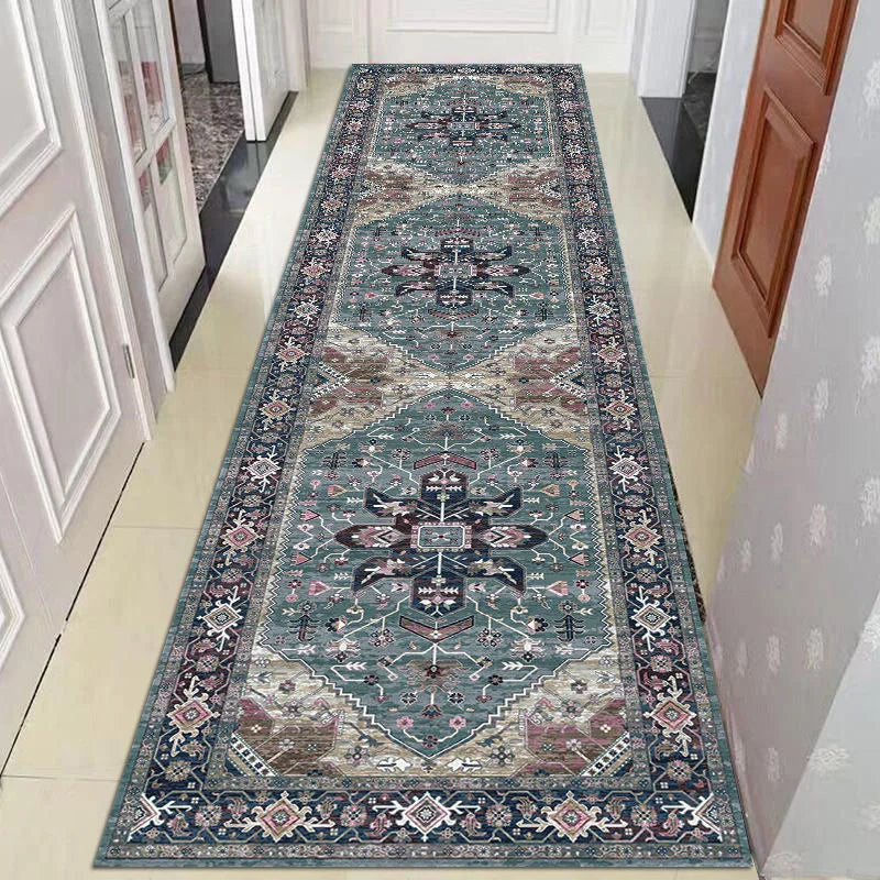 Navak Carpet Exclusive Picks Kristallsamt, weich und rutschfest, Vintage-Boho-Perserteppich, Waschküche, Flur, Küche, Wohnzimmer, Schlafzimmer, Matte