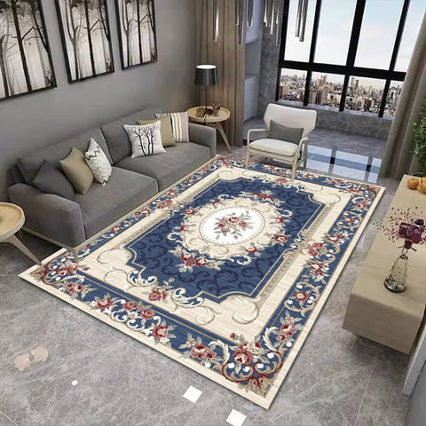 Navak Carpet Exclusive Picks Bohemian Crystal Velvet Teppich Wohnzimmer rutschfester Couchtischbereich Teppich Büro Hotel Bodenmatte Veranda Lobby Türmatte