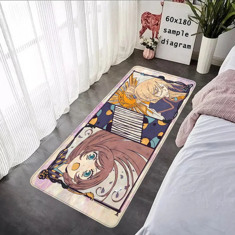 Navak Teppich Kamisama Kiss Lange Teppiche Nordischer Stil Home Fußmatte Badezimmer-Toilettenmatten Schlafzimmer Hotel Dekor Matte