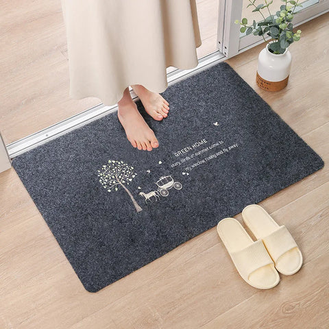 Navak Teppich, solide, Willkommens-Fußmatten für den Eingangsbereich, Teppiche für Zuhause, Bad, Wohnzimmer, Boden, Treppe, Küche, Flur, rutschfester Teppich