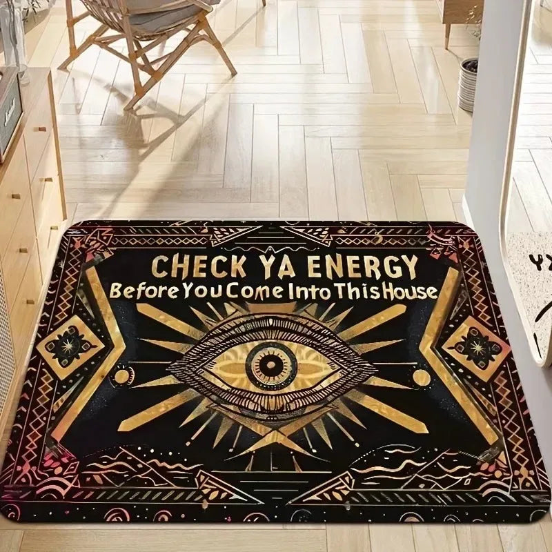 Navak Carpet 1 Stück Küchenteppich mit Zitronenmuster, rutschfeste Fußmatten, Pop-Art-Design, Wohnzimmerteppich, Badematte, Teppich für Zuhause, Waschbecken, Wäschedekor