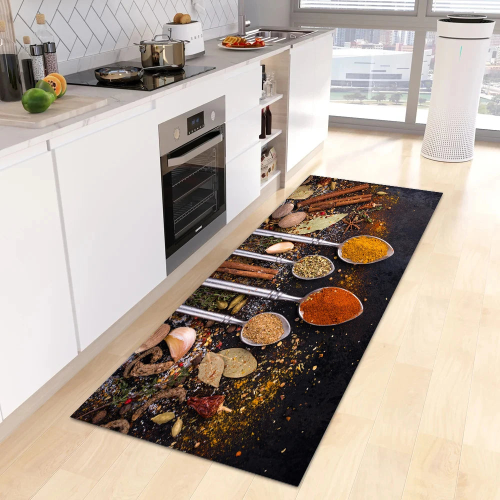 Navak Teppich, moderne Küchenmatte, Hauseingangs-Fußmatte, Flur, Schlafzimmer, Wohnzimmer, Dekoration, Bodenteppich, Balkon, Badezimmer, rutschfest, langer Teppich