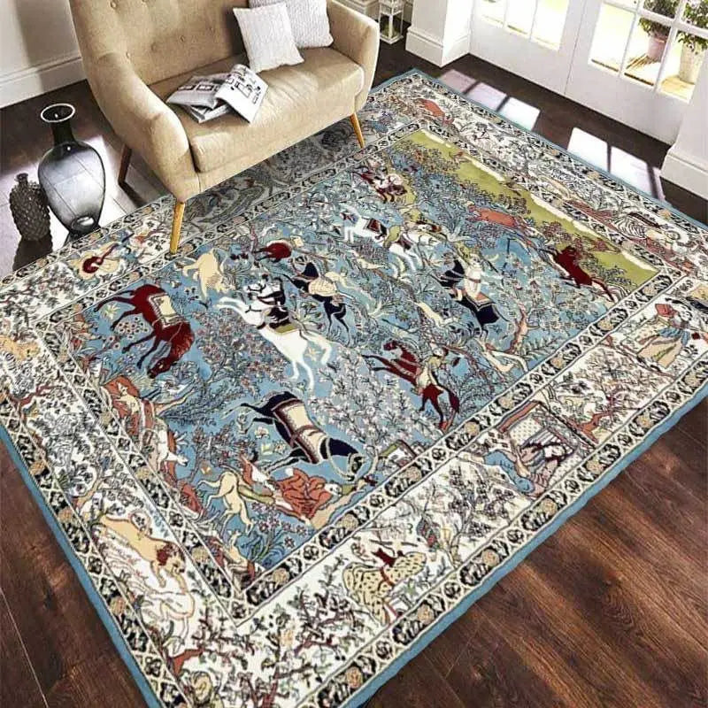 Navak Carpet Bohemian Persian Style Carpets for Living Room Morocco Bedroom Decor Carpet Large Area Rugs Lounge Rug Home Non-slip Floor Mat