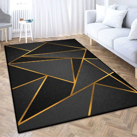 Navak Carpet Modern Geometric CARPET FOR LIVING ROOM Light Luxury Decoration Bedroom Easy Clean Rug 200x300 Large Area Lounge Antiskid Mats