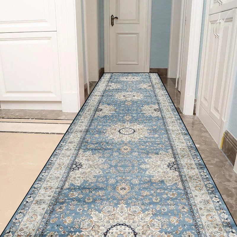 Navak Teppich im persischen Stil, Wohnzimmerteppich, langer Flurteppich, rutschfeste Treppendekoration, Läuferteppich, Küchenmatte, Größe individuell