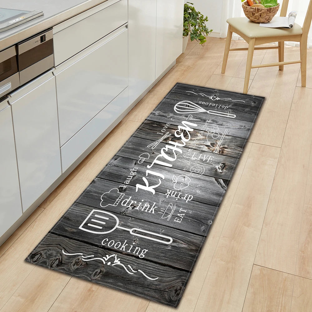 Navak Teppich Küchenmatte Eingangsbereich Fußmatte Zuhause Wohnzimmer Flur Dekoration Teppich Haus Balkon Bad Tür Schlafzimmer Boden Rutschfester Fußteppich