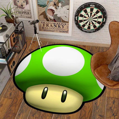 Navak-Teppich, 40–140 cm, Cartoon-Spiel „Super Bros“, Teppich mit unregelmäßigem Marioed-Luigied-Design, für Wohnzimmer, Schlafzimmer, Nachttisch, Bodenmatte, Heimdekoration