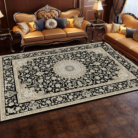 Navak Carpet Exclusive Picks Crystal Pile  Non-slip Carpet Bohemian Ethnic Style Living Room Bedroom Sofa Coffee Table Home Fashion