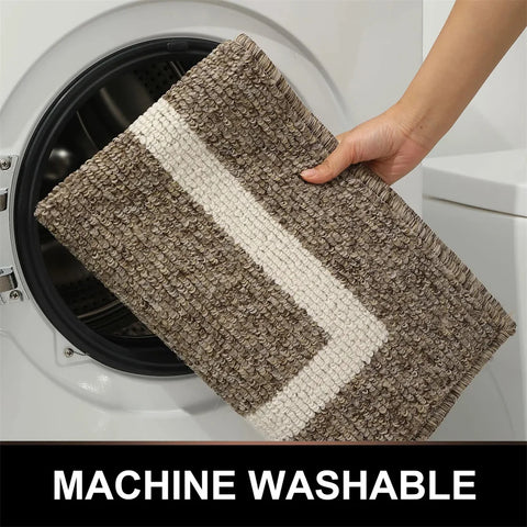 Navak Carpet Olanly Fußmatte, schmutzabweisend, für den Eingang, Fußmatte für den Außenbereich, weicher Küchenteppich, rutschfester Bodenteppich, saugfähig, Haus, Willkommens-Fußmatte
