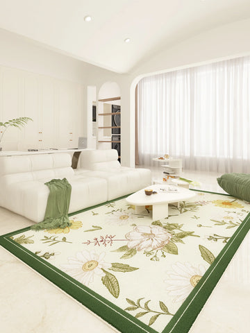 Navak Teppich, französischer Stil, Schlafzimmerdekor, Plüschteppich, großflächige Teppiche für Wohnzimmer, Zuhause, flauschige, weiche Bodenmatte, dicker, waschbarer Arbeitszimmerteppich