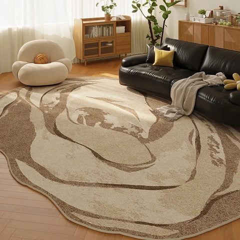 Navak Carpet Exclusive Picks Nordic Line Kunstwollteppich – skandinavischer minimalistischer Teppich für Sofa, Schlafzimmer und Nachttisch, langlebige rutschfeste Matte, Heimdekoration