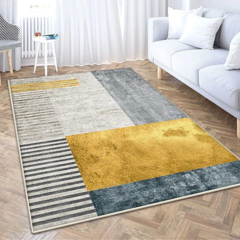 Navak Carpet Modern Geometric CARPET FOR LIVING ROOM Light Luxury Decoration Bedroom Easy Clean Rug 200x300 Large Area Lounge Antiskid Mats