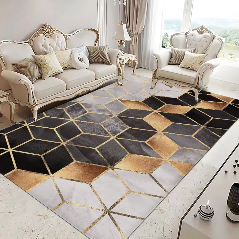 Navak Teppich Geometrie Lange Teppiche Nordischen Stil Home Fußmatte Badezimmer-WC-Matten Schlafzimmer Moderne Wohnkultur