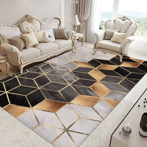 Navak Teppich Geometrie Lange Teppiche Nordischen Stil Home Fußmatte Badezimmer-WC-Matten Schlafzimmer Moderne Wohnkultur