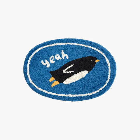 Navak Carpet Cute Duck Bathroom Rug Funny Soft Bathtub Carpet Area Rugs Kitchen Rug Floor Mats Doormat Chic Home Room Decor
