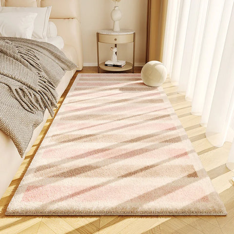 Navak Carpet Exclusive Picks – Einfacher, cremefarbener Kunstkaschmir-Teppich für Wohnzimmer, flauschige Teppiche, Heimdekoration, Schlafzimmer, Garderobe, Nachttisch, rutschfeste Teppiche