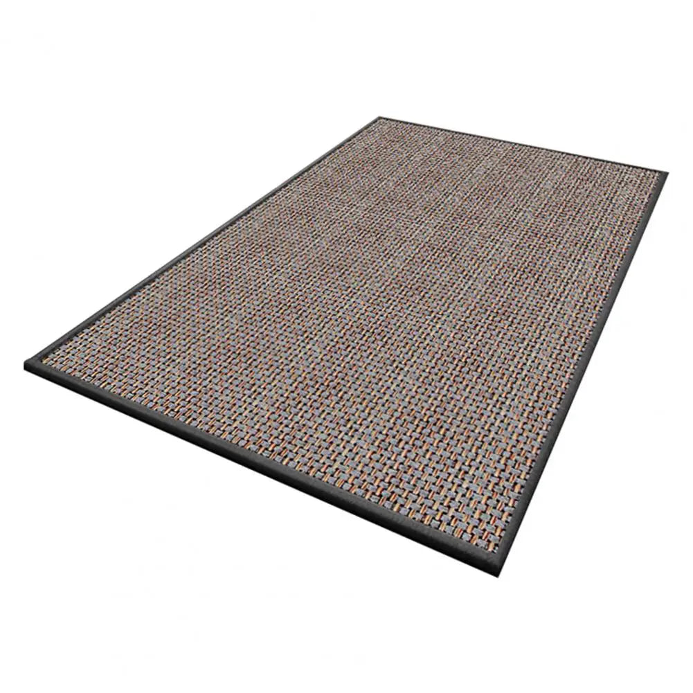Navak Teppich-Bodenmatte, rutschfest, waschbar, Eingangsteppich, wasserabsorbierend, schnelltrocknend, Badezimmermatte, langlebig, geflochtene Textur, Plüsch-Eingangsteppich
