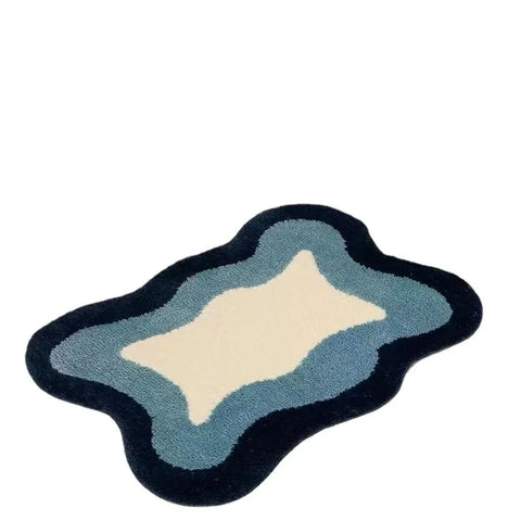 Navak Carpet Ins Style Badematten Rutschfeste, schmutzabweisende Teppiche Wohnzimmer Schlafzimmer Teppiche Saugfähige Kaschmirmatten