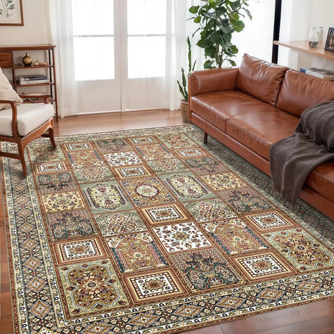 Navak Carpet Exclusive Picks Bohemian Crystal Velvet Anti Slip Carpet For Living Room ,Floor Bedroom Big Size Rugs, Sofa Mats, Study,Home Decoration