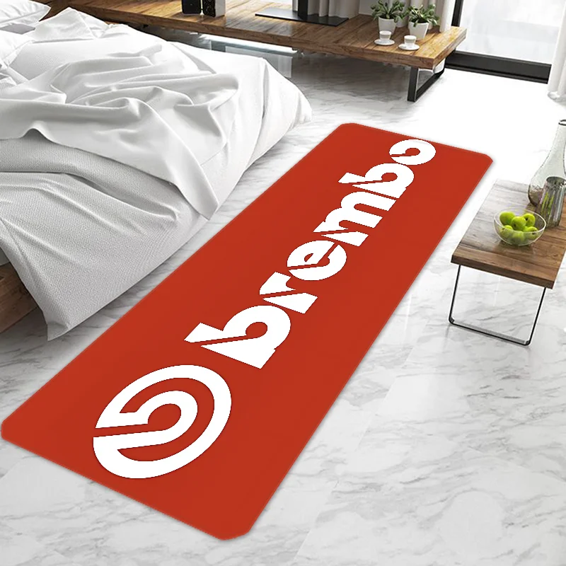 Navak Carpet B-Brembo Non-Slip Washable Doormat Entrance Floor Mat for Kitchen Living Room Hallway Bathroom Bath Home Decor Carpet