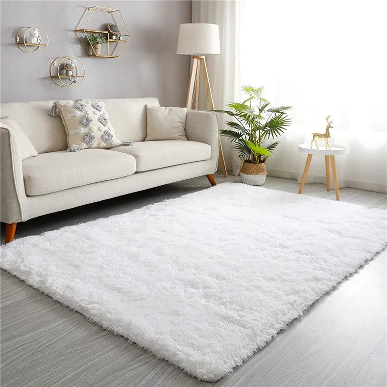 Navak Teppich, weicher, flauschiger Teppich, nordisch, modern, für Wohnzimmer, Sofas, Bodenmatte, 160 x 230 cm, Schlafzimmer, Nachttisch, Plüsch, großer Teppich, Kinderzimmer, Heimdekoration