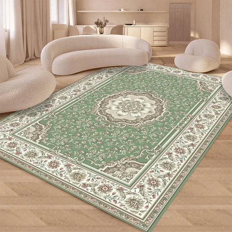Navak Carpet Persian Style Bohemian Area Rug – Decorative Carpet for Living Room & Bedroom, Washable Floor Mat for Home Decor Gift