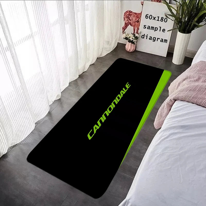 Navak Teppich Innenbodenmatte Eingangsfußmatte Rutschfester Fußteppich Balkonteppiche Cannondales Küchenteppich Schlafzimmer Nachttischmatten Wohnkultur