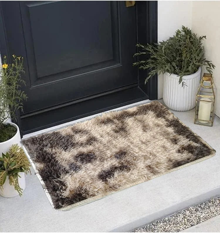 Navak Carpet Exclusive Picks 40 x 60 cm Seidenwollteppich, verdickt, für Nachttisch, Wohnzimmer, Kinderzimmer, weicher Heimdekor-Teppich, waschbar, schmutzabweisende Matte