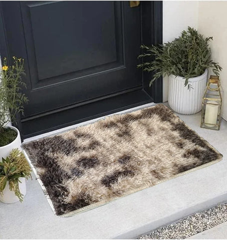 Navak Carpet Exclusive Picks 40 x 60 cm Seidenwollteppich, verdickt, für Nachttisch, Wohnzimmer, Kinderzimmer, weicher Heimdekor-Teppich, waschbar, schmutzabweisende Matte