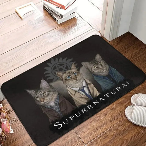 Navak Teppich Supernatural Boden Tür Bad Küche Matte Anti-Rutsch Outdoor TV Wincherter Bros Fußmatte Garten Eingang Teppich Teppich Footpad