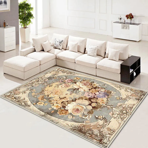 Navak Teppich, luxuriöser Wohnzimmerteppich, nordischer Stil, Retro-Dekoration, für Zuhause, Sofabereich, große Teppiche, Schlafzimmer, Nachttisch, rutschfeste, weiche Bodenmatten, Ковер