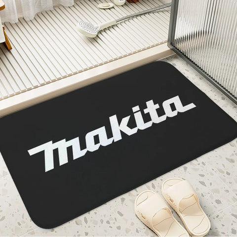 Navak Teppich Badezimmer Fußmatte Rutschfest T-Makitas Eingangstür Fußmatte Rutschfester Balkon Schlafzimmer Teppich Küche Flur Korridor Teppich