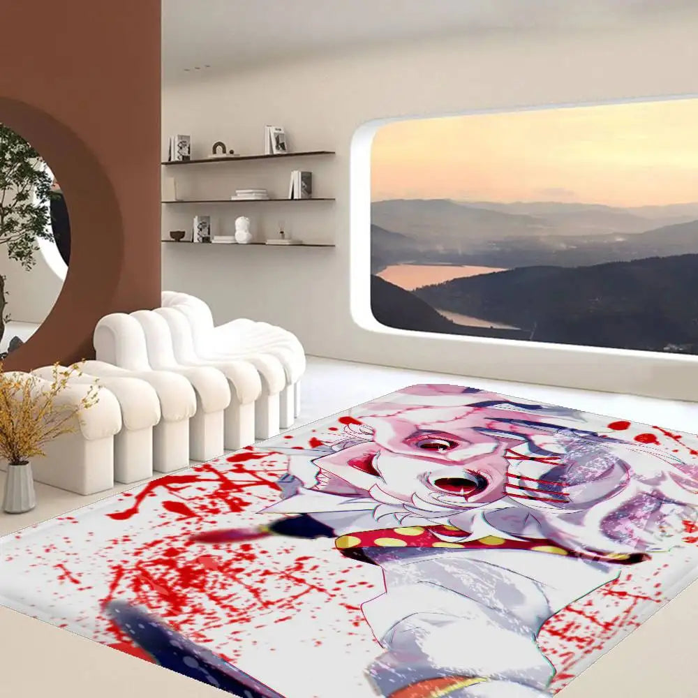 Navak Teppich Tokyo Anime Ghoul Bodenmatte er Anti-Rutsch Moderne Wohnzimmer Balkon Bedruckte Nachttischmatten