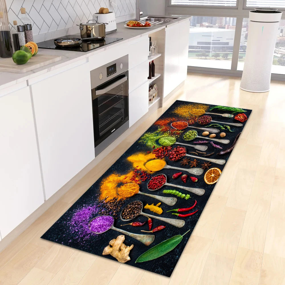Navak Teppich, moderne Küchenmatte, Hauseingangs-Fußmatte, Flur, Schlafzimmer, Wohnzimmer, Dekoration, Bodenteppich, Balkon, Badezimmer, rutschfest, langer Teppich