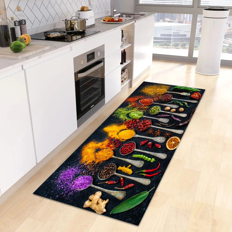 Navak Teppich, moderne Küchenmatte, Hauseingangs-Fußmatte, Flur, Schlafzimmer, Wohnzimmer, Dekoration, Bodenteppich, Balkon, Badezimmer, rutschfest, langer Teppich