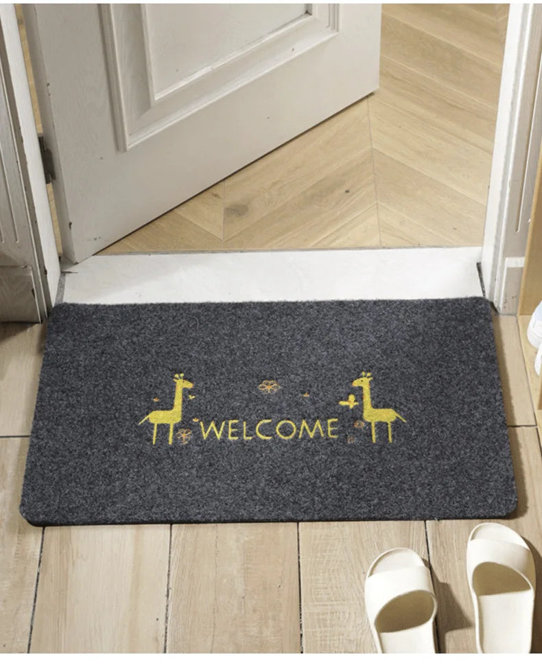 Navak Teppich, solide, Willkommens-Fußmatten für den Eingangsbereich, Teppiche für Zuhause, Bad, Wohnzimmer, Boden, Treppe, Küche, Flur, rutschfester Teppich