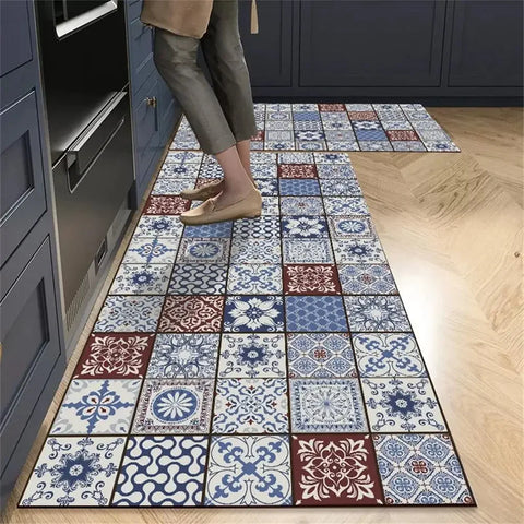 Navak Teppich, rutschfeste Küchenteppiche für Wohnzimmer, langer Bereichsteppich, Küchenbodenmatte, Teppiche, Eingangstürmatte, Wohnkultur, Alfombra Tapis 러그