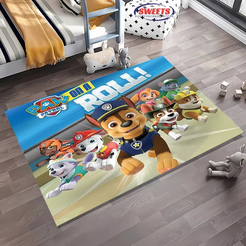 Navak Carpet 3D Neuankömmling Niedlicher Hunde-Cartoon-Teppich, Teppich für Wohnzimmer, Kinderzimmer, Schlafzimmer, Sofa, Küche, Fußmatte, Dekor, rutschfeste Bodenmatte für Kinder